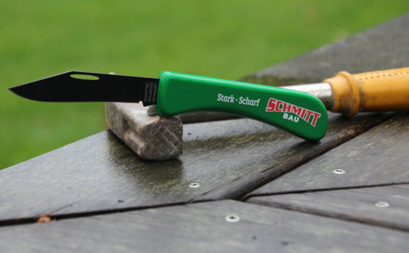 Starke Werbung auf Taschenmesser von WINSERV